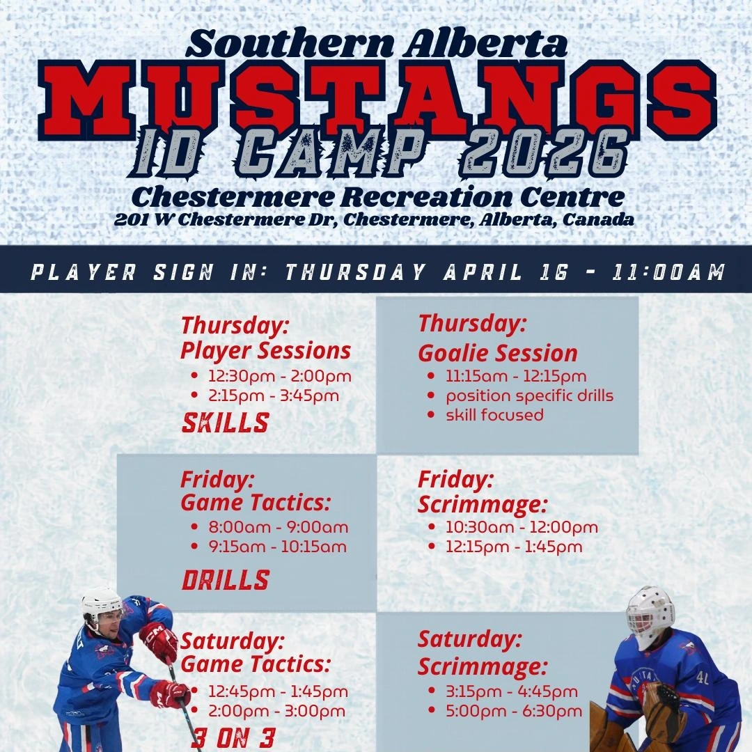 Chestermere Mustangs ID Camp 2026