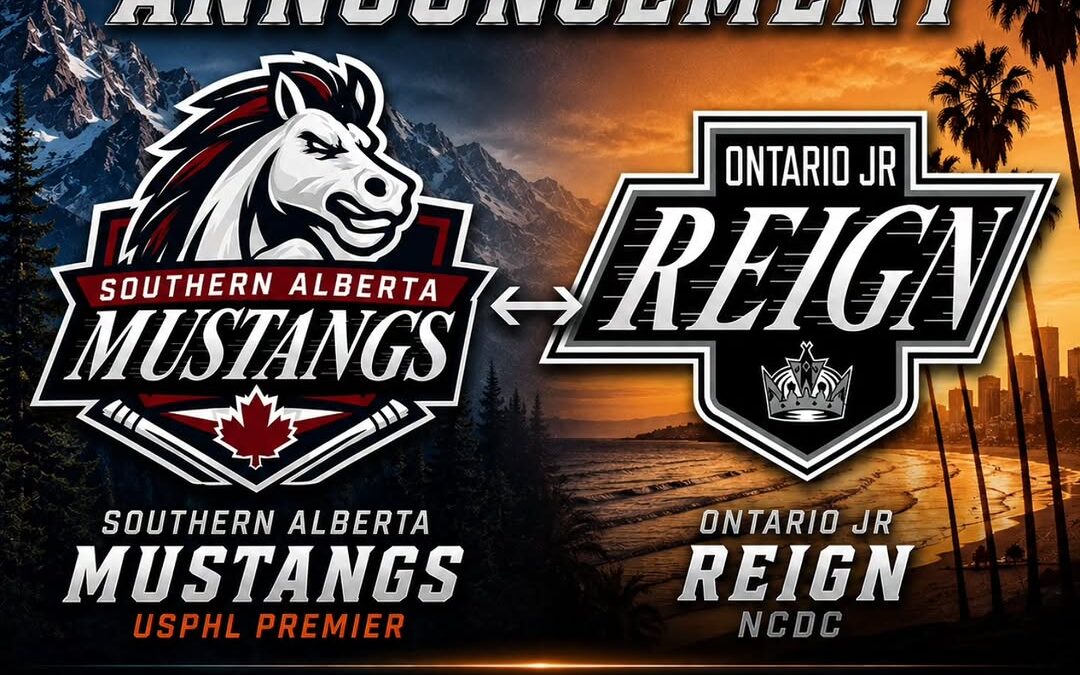 The Southern Alberta Mustangs are proud to announce a new affiliation partnership with the Ontario Jr.
