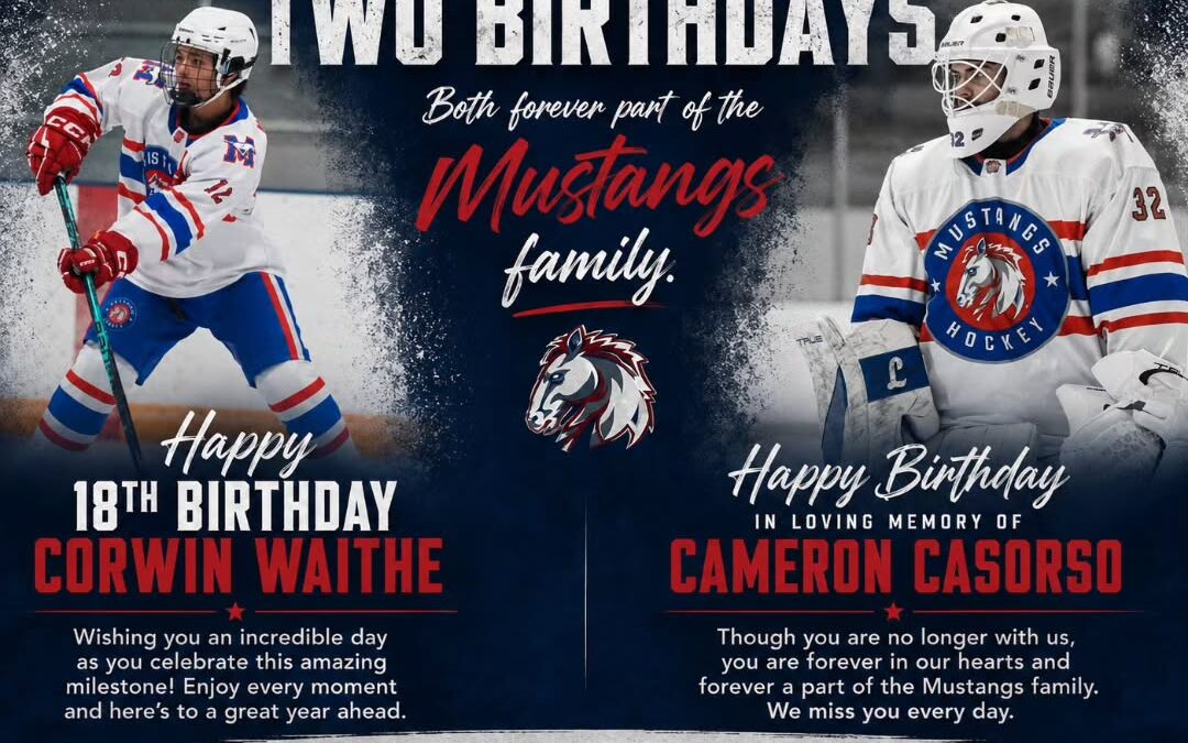 Today we celebrate two special birthdays.