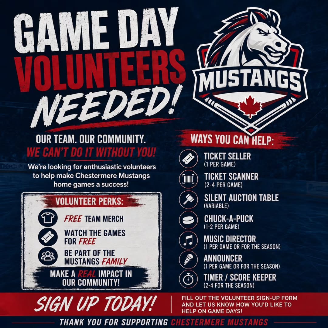 Game Day Volunteers Needed