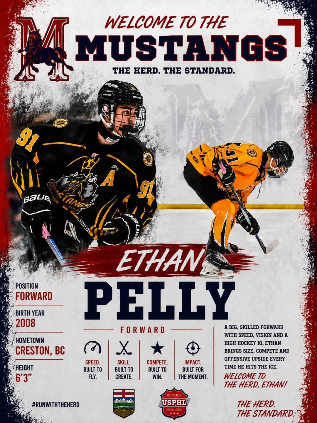 WELCOME TO THE HERD, ETHAN!