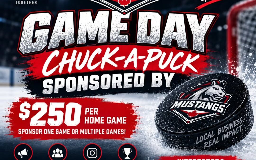 🏒 GAME DAY CHUCK-A-PUCK SPONSOR