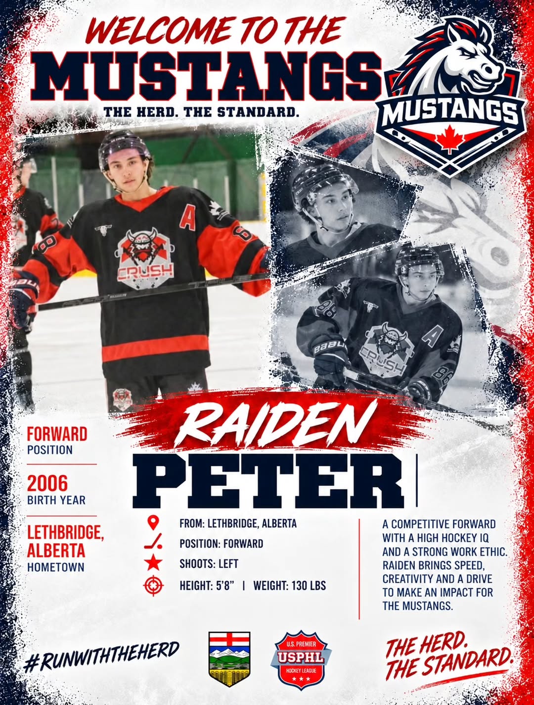 WELCOME TO THE HERD, RAIDEN PETER!
